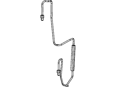 Dodge Challenger Brake Line - 68071580AB