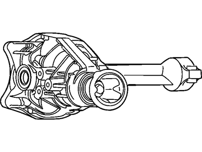 Jeep 5066068AD AXLE Service Front