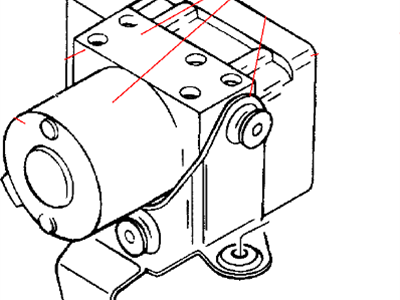Jeep Cherokee ABS Control Module - 52128138AE