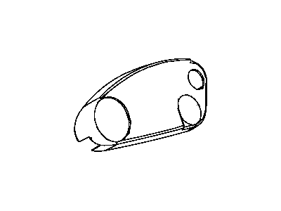 Jeep 68080689AA COVER Rear Wiper Motor
