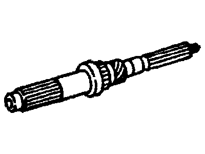 Jeep 5093601AA MAINSHAFT Transfer Case