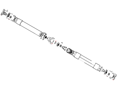 Ram 4500 Drive Shaft - 52123038AB