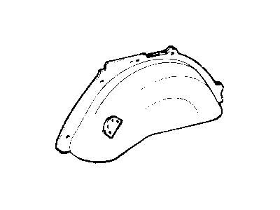 Jeep 55000147 WHEELHOUSE Rear Inner
