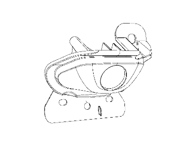 Dodge 68141070AA BRACKET Camera See Group 8