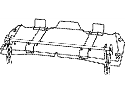 Mopar 68021465AA Seat Frame, Rear Lower