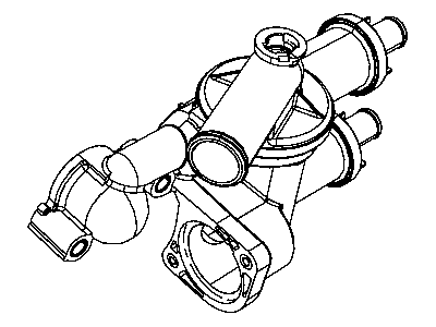 Dodge 68003582AB ADAPTER PACKAGE Coolant