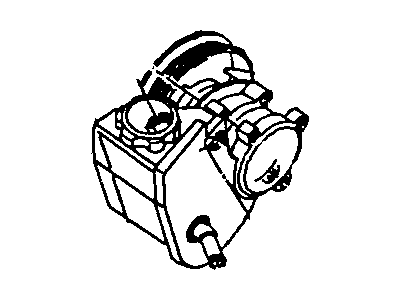 Jeep 53010258 PULLEY Power Steering Pump