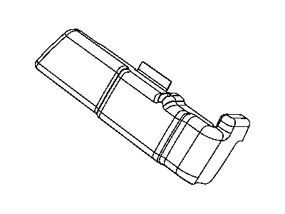 Mopar 1HQ95ZJ8AA Battery Cover, Front Driver Side
