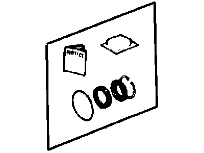 Jeep 4886349AA SEAL KIT Steering gear adjuster plug