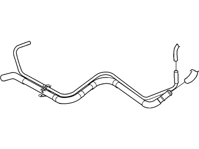 Jeep 52128699AC TUBE Fuel Vapor Recirculation