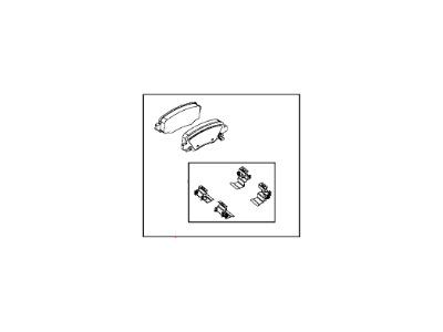 Jeep Brake Pad - 68273101AB