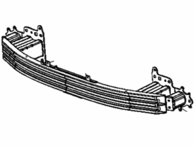 Chrysler 68234255AB REINFORCEMENT Front Bumper