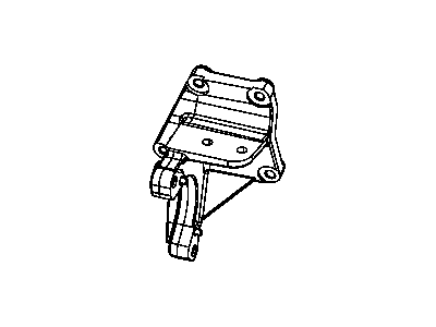 Dodge 68031756AC BRACKET Drive Shaft Center Bearing