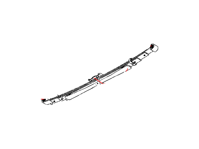 Dodge Leaf Spring - 52113144AE