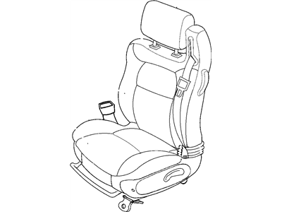 Chrysler RZ171T5AA Insert - Headrest