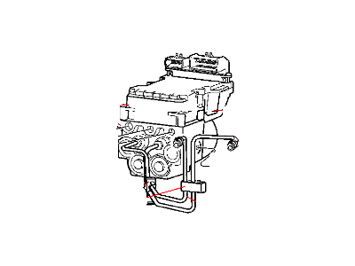 Dodge Ram 1500 ABS Control Module - 52121407AC