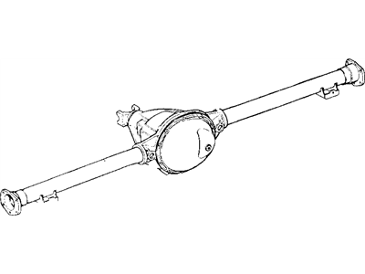 Dodge 5017708AC AXLE Service Rear