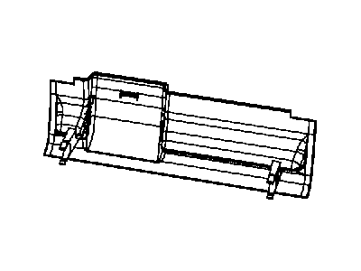 Chrysler 1HM011D5AA PANEL Toe Kick