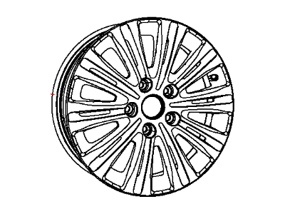 Ram C/V Spare Wheel - 5QZ52DD5AA