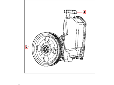 Dodge 52129328AC PUMP Power Steering