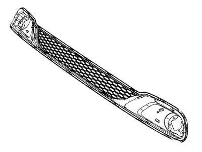 Ram 68100690AA GRILLE Lower