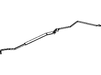 Chrysler Sebring Door Latch Cable - 68021453AA