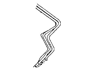 Dodge 4762038 TUBE Fuel Injector Supply