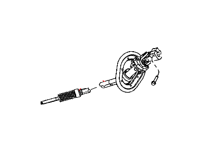 Ram 5108175AB SHAFT KIT STEERING COLUMN INTERMEDIATE