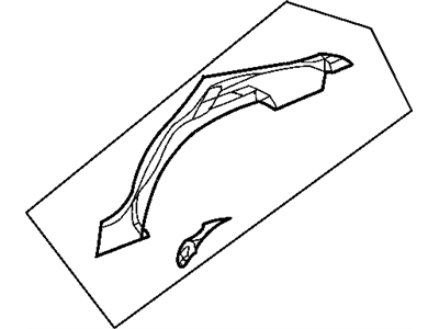 Dodge 4575006AI PANEL Quarter Inner