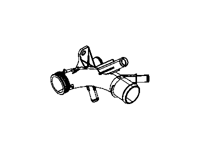 Jeep 68029442AB ELBOW Water Intake