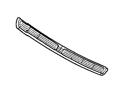 Dodge 5124653AA GRILLE Hood