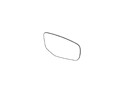 Dodge 68164847AA Glass - Mirror Replacement