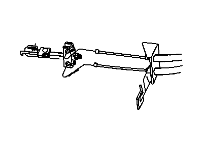 Dodge 2201467 CLIP Parking Brake Cable