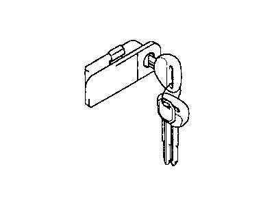 Mopar MR206274 Lock Cylinder