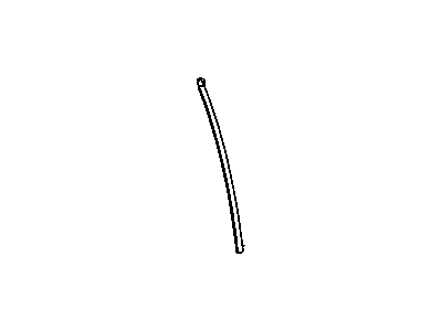 Mopar 55235880AB Weatherstrip B Pillar Secondary