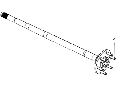 Ram 1500 Axle Shaft - 68262198AA
