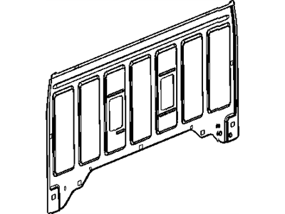 Ram 55359693AA PANEL Cab Back