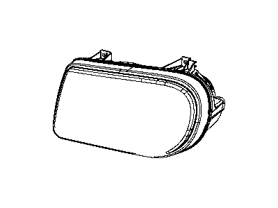 2008 Dodge Magnum Headlight - 4806379AB