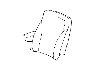 Chrysler 1FD861D5AA COVER Front Seat Back