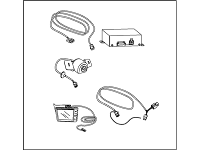 Jeep 82211346 CAMERA KIT Back Up
