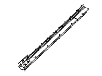 Mopar 68283229AA Clip Trim Sill Cladding Attaching