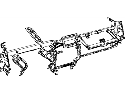 Ram 68050657AA REINFORCEMENT Beam