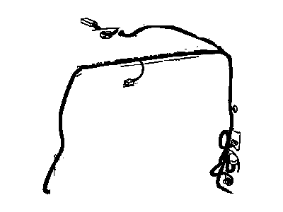 Dodge 5017192AA WIRING High Mounted Stop Lamp
