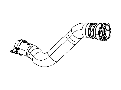 Dodge Nitro Radiator Hose - 55037788AG