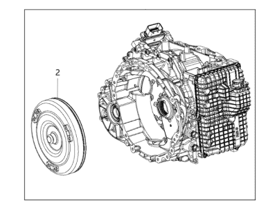 Ram ProMaster City Torque Converter - R8311492BB