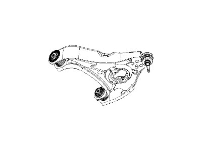 2009 Dodge Ram 1500 Control Arm - 68037501AB