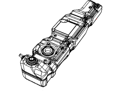 Jeep 52059718AG TANK Fuel