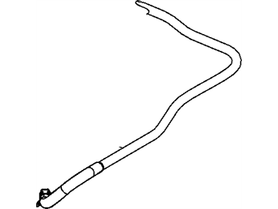 Dodge 68020678AB HOSE Coolant Overflow