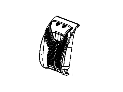Dodge 6EG72LR5AA Cover - Rear Seat Back