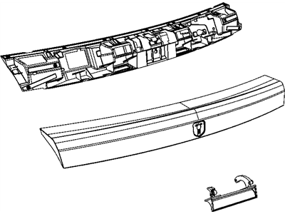 Dodge Caliber Tailgate Handle - ZG86VYHAG